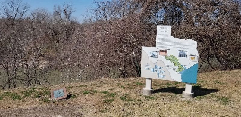 The Victoria Marker along the river trail image. Click for full size.