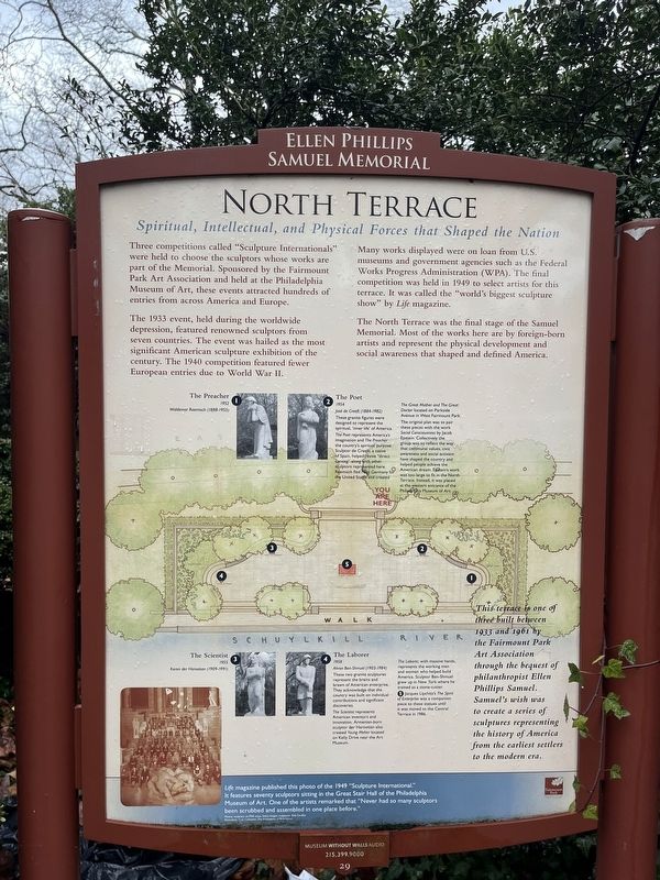 North Terrace Marker. Click for full size. North Terrace Marker image. Click for full size.