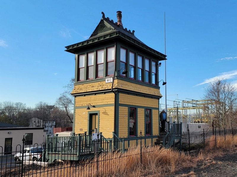Waldwick Erie Interlocking Tower image. Click for full size.