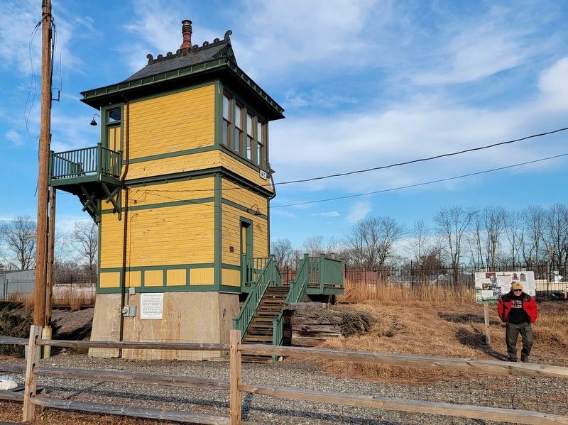 Waldwick Erie Interlocking Tower image. Click for full size.