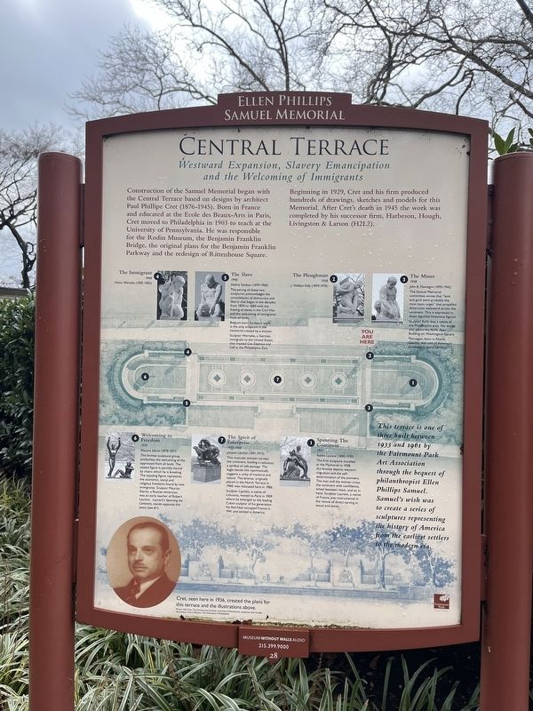 Central Terrace Marker. Click for full size. Central Terrace Marker image. Click for full size.