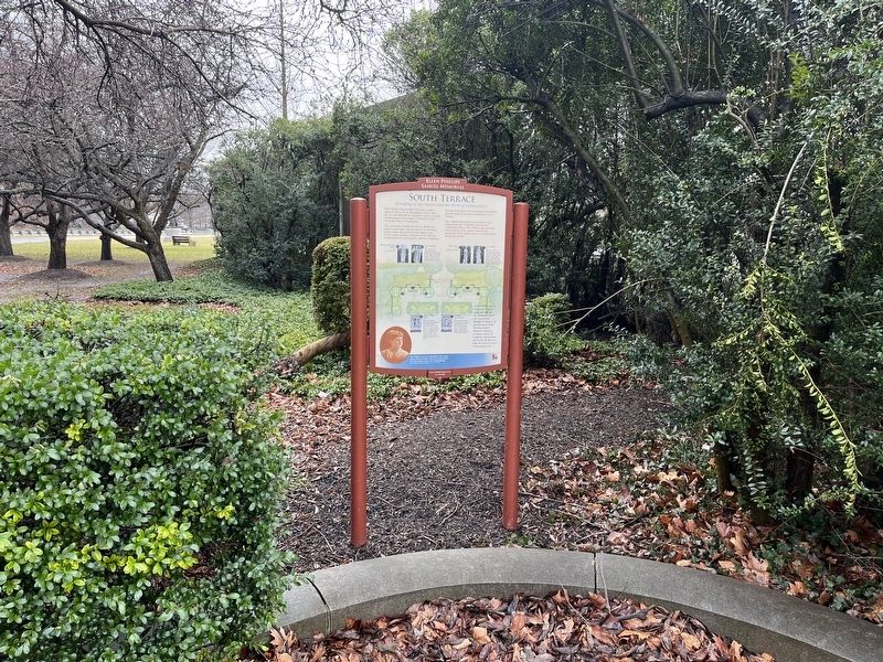 South Terrace Marker. Click for full size. South Terrace Marker image. Click for full size.