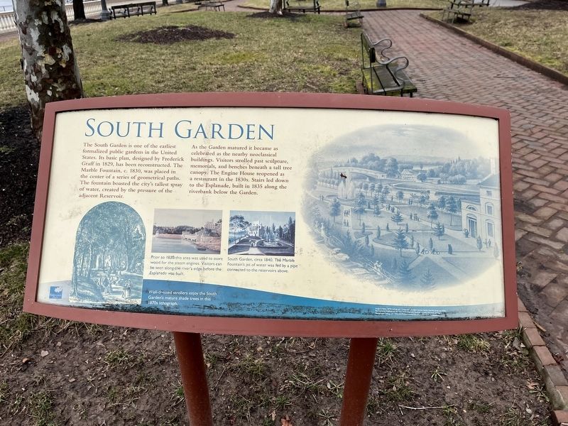 South Garden Marker image. Click for full size.