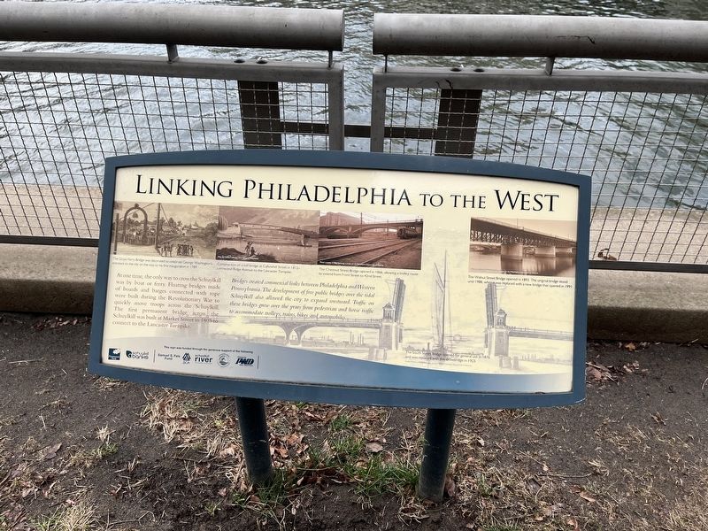 Linking Philadelphia to the West Marker. Click for full size. Linking Philadelphia to the West Marker image. Click for full size.