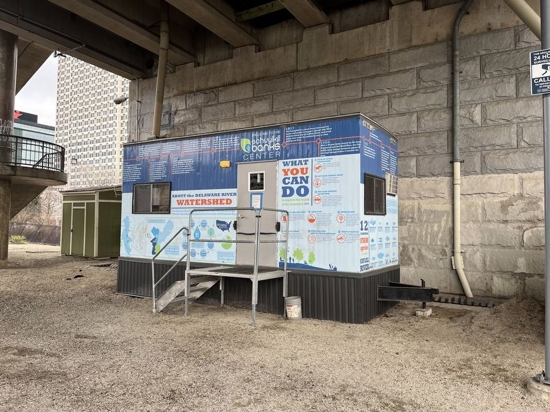 A Brief History of Schuylkill Banks Marker image. Click for full size.