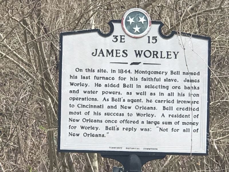 James Worley Marker image. Click for full size.