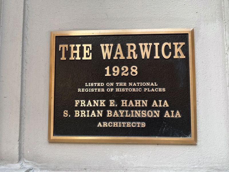 The Warwick Marker. Click for full size. The Warwick Marker image. Click for full size.