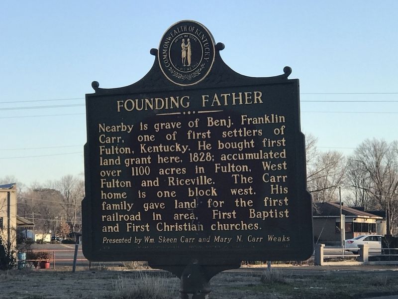 Founding Father Marker image. Click for full size.