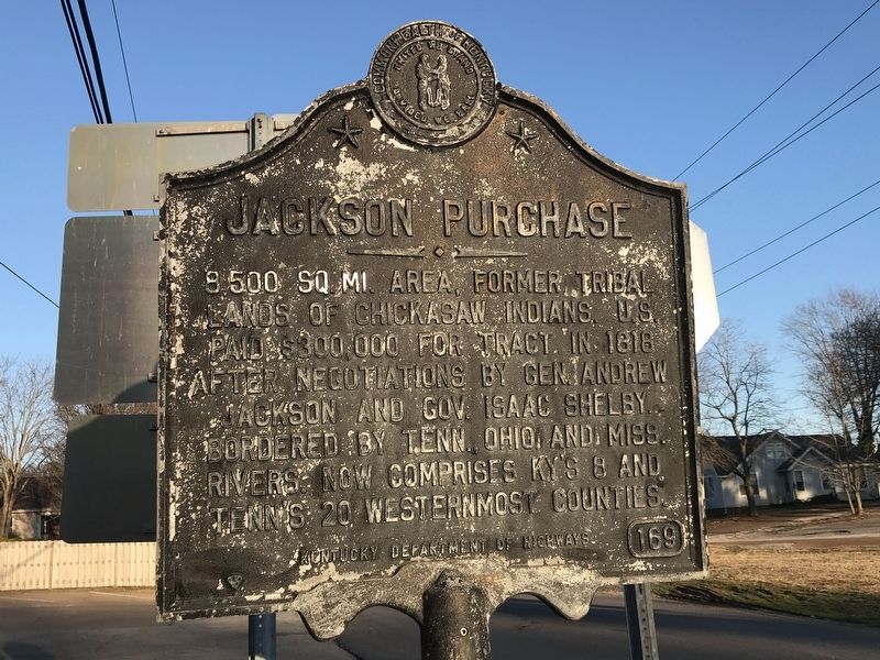 Jackson Purchase Marker image. Click for full size.