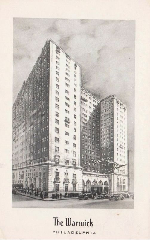 The Warwick Hotel. Click for full size. The Warwick Hotel image. Click for full size.