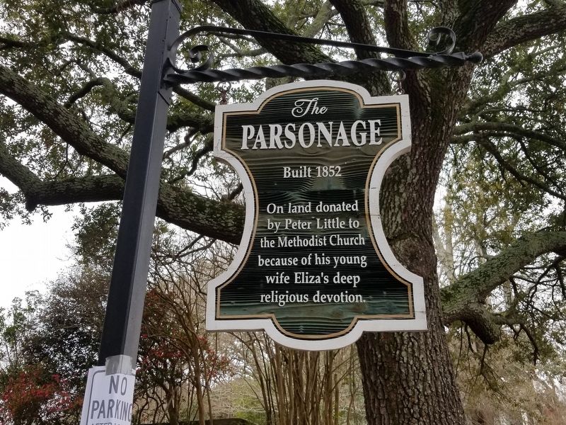 The Parsonage Marker image. Click for full size.