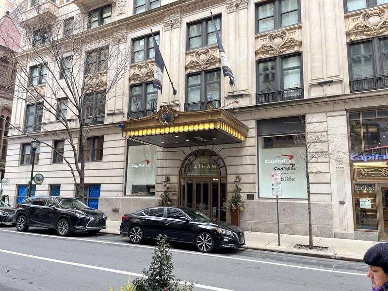 The Latham Hotel. Click for full size. The Latham Hotel image. Click for full size.
