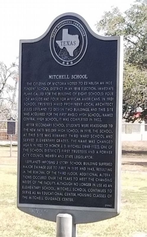 Mitchell School Marker image. Click for full size.