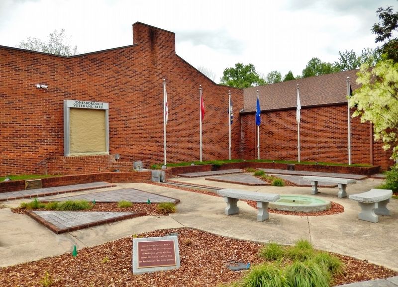 Jonesborough Veterans Park image. Click for full size.