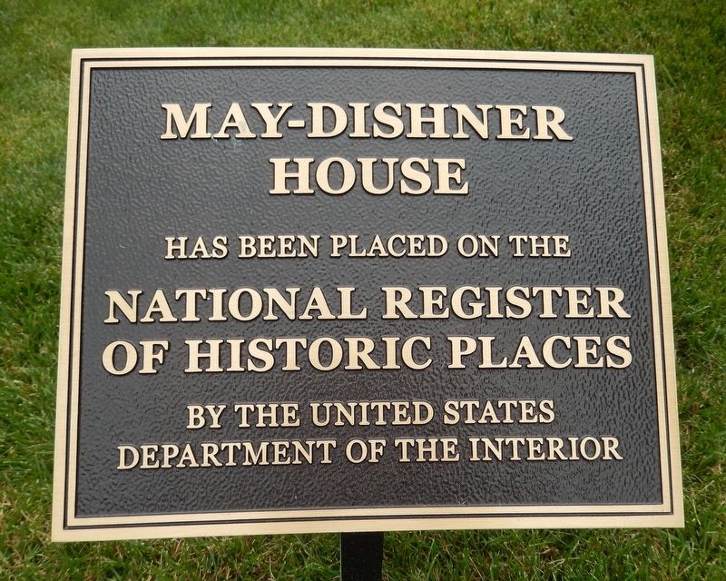 May-Dishner House Marker image. Click for full size.