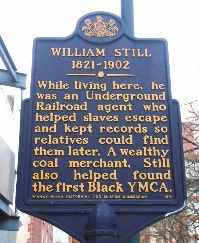 William Still Marker. Click for full size. William Still Marker image. Click for full size.