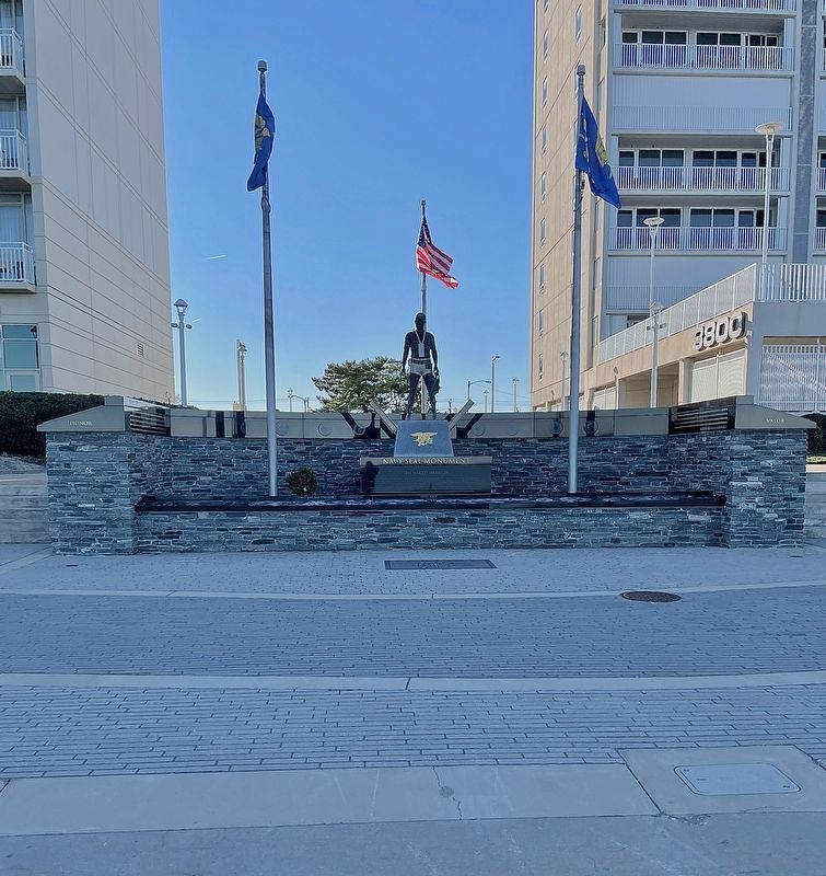 Navy <small>SEAL</small> Monument image. Click for full size.
