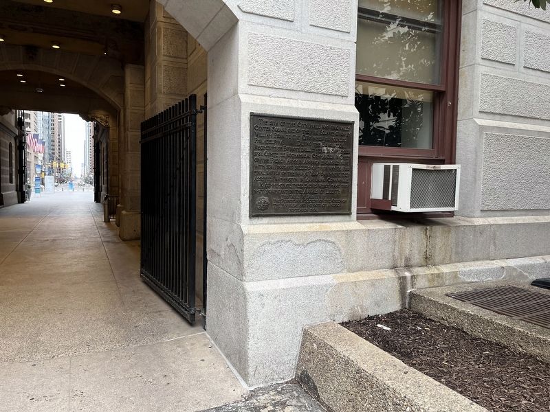 The Site of This City Hall Marker image. Click for full size.
