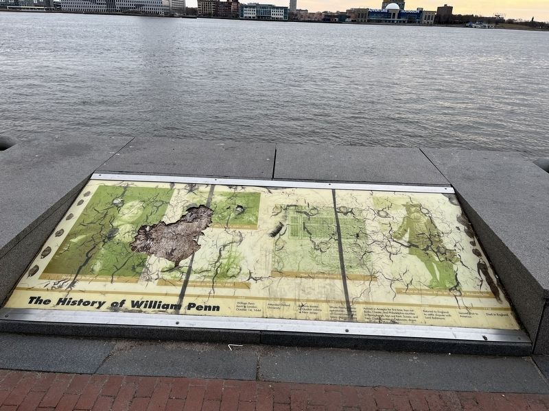 History of William Penn Marker image. Click for full size.