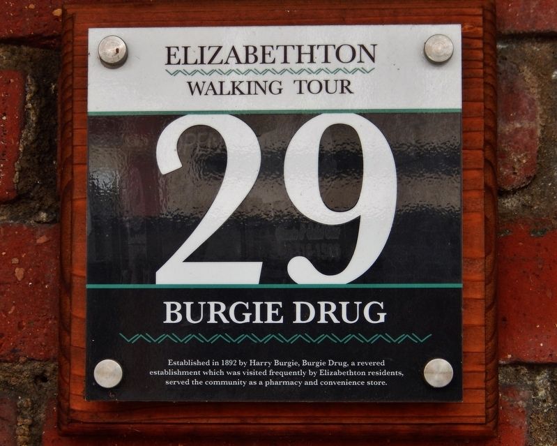 Burgie Drug Marker image. Click for full size.
