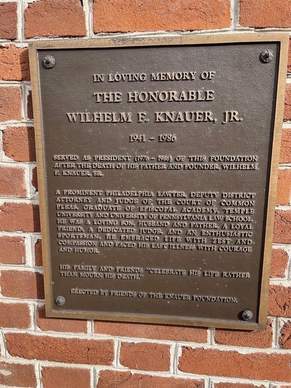 Dedication plaque immediately below the marker. Click for full size. Dedication plaque immediately below the marker image. Click for full size.