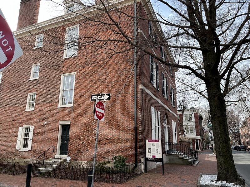 Physick House Marker. Click for full size. Physick House Marker image. Click for full size.