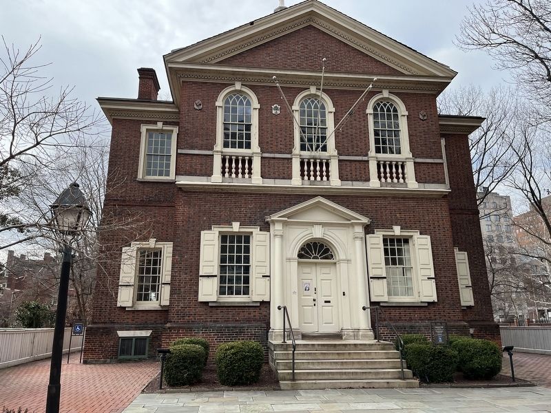 Carpenters' Hall image. Click for full size.
