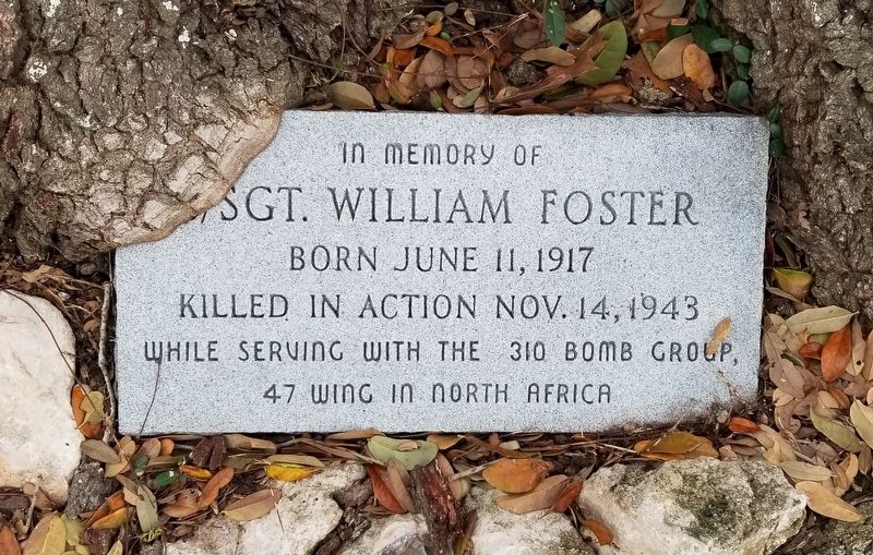 Sgt. William Foster Memorial image. Click for full size.