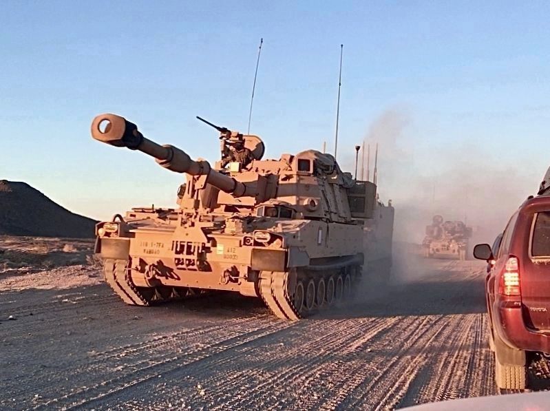 Training in Fort Irwin image. Click for full size.