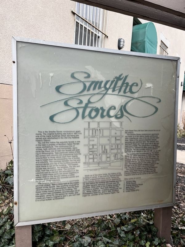 Smythe Stores Marker image. Click for full size.