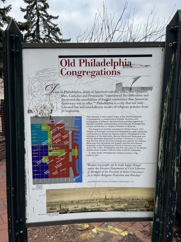 Old First Reformed Marker [Reverse] image. Click for full size.