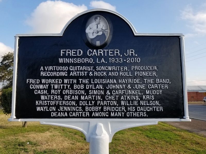 Fred Carter, Jr. Marker image. Click for full size.