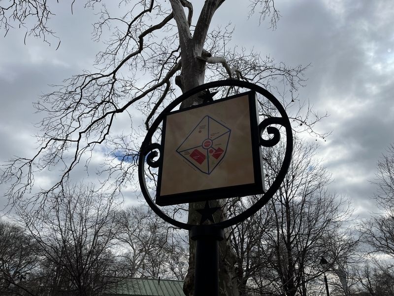 Black Powder Magazine Marker [Reverse] image. Click for full size.