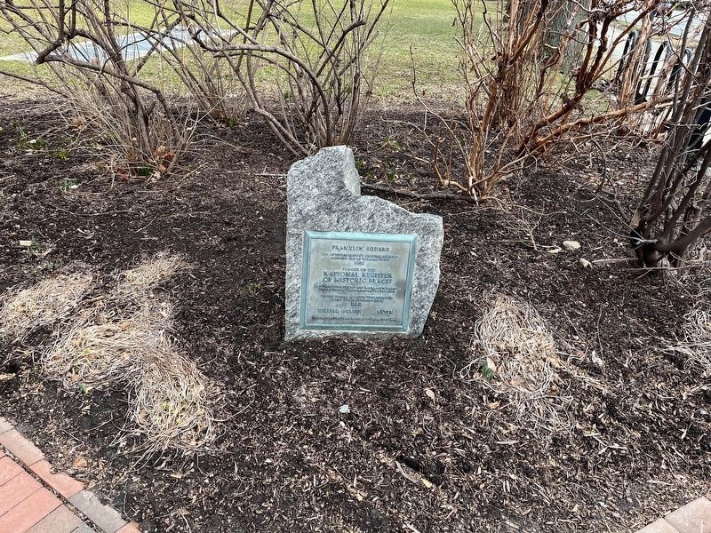 Franklin Square Marker. Click for full size. Franklin Square Marker image. Click for full size.