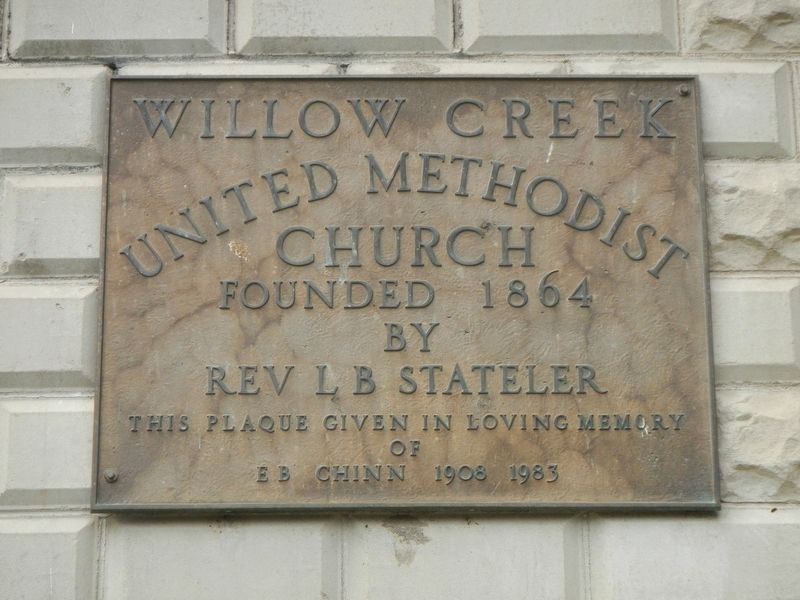 Willow Creek United Methodist Church image. Click for full size.