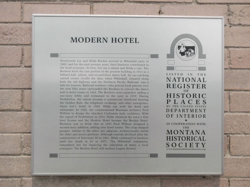 Modern Hotel Marker image. Click for full size.