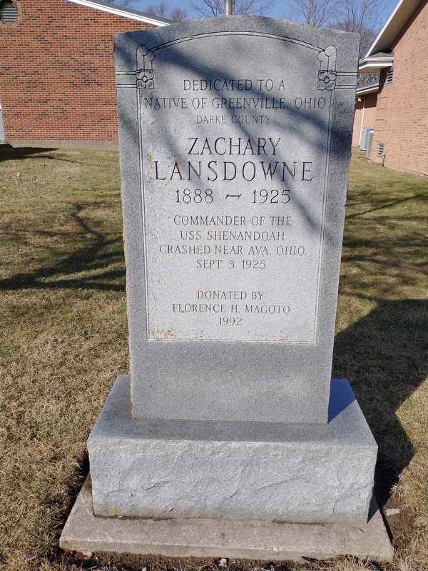 Zachary Lansdowne Marker image. Click for full size.