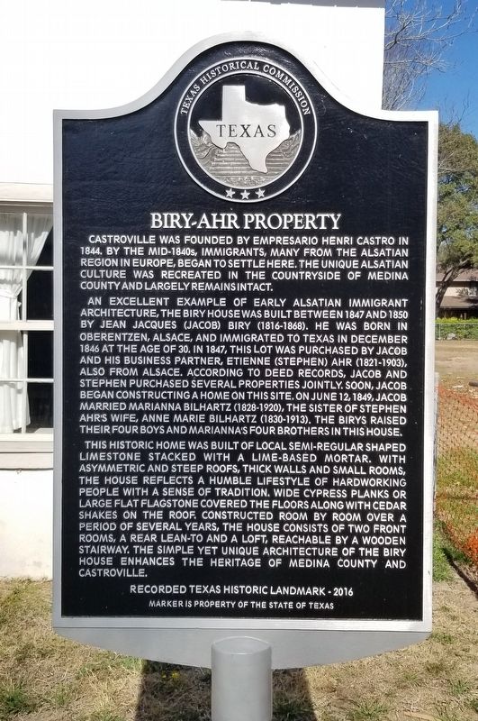 Biry-Ahr Property Marker image. Click for full size.