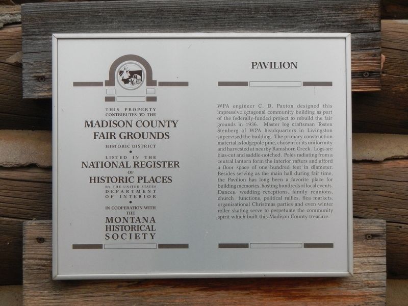 Pavilion Marker image. Click for full size.