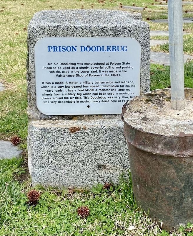 Prison Doodlebug Marker. Click for full size. Prison Doodlebug Marker image. Click for full size.