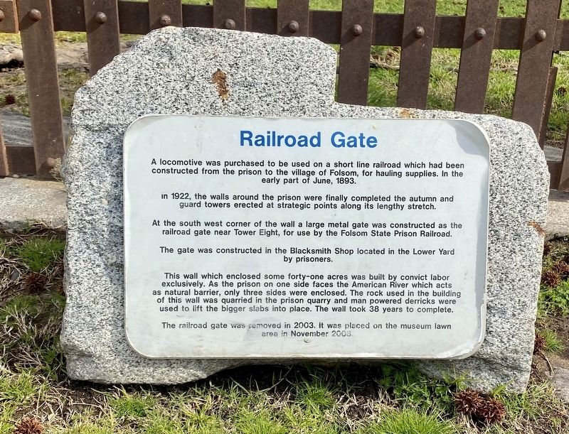 Railroad Gate Marker image. Click for full size.