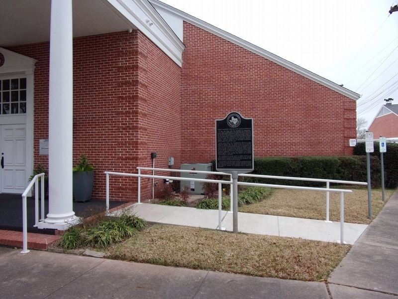 First Baptist Church of Madisonville Marker. Click for full size. First Baptist Church of Madisonville Marker image. Click for full size.