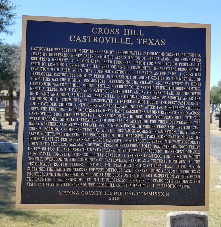Cross Hill Marker image. Click for full size.
