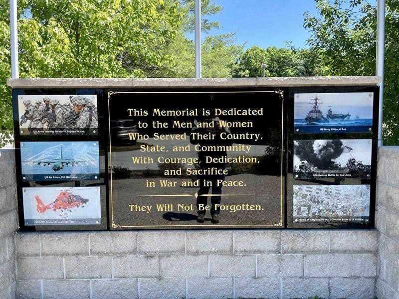 Alden Veterans Memorial image. Click for full size.