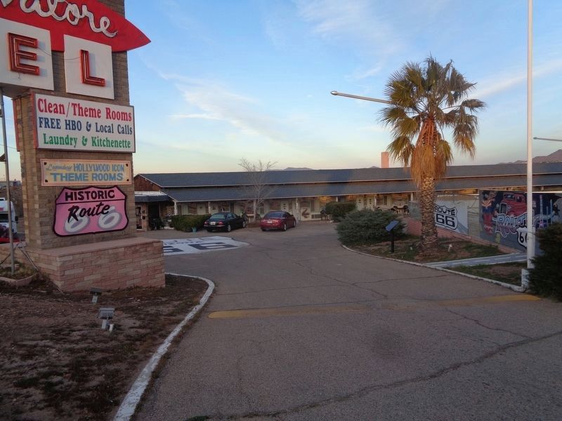 El Trovatore Motel Marker. Click for full size. El Trovatore Motel Marker image. Click for full size.