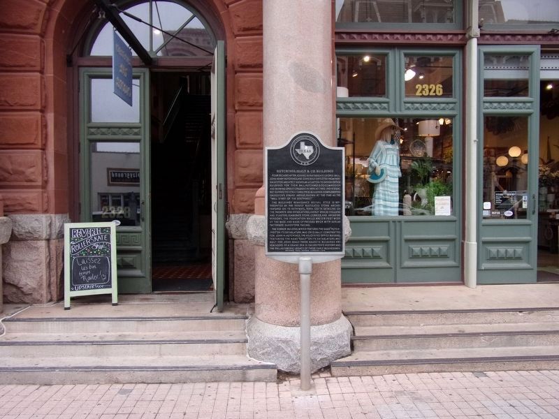 Hutchings, Sealy & Co. Buildings Marker. Click for full size. Hutchings, Sealy & Co. Buildings Marker image. Click for full size.