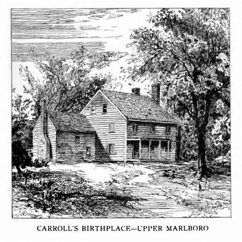Birthplace of John Carroll image. Click for full size.