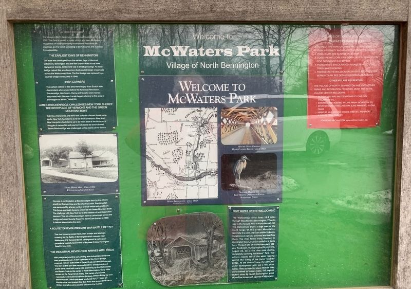 McWaters Park Marker image. Click for full size.