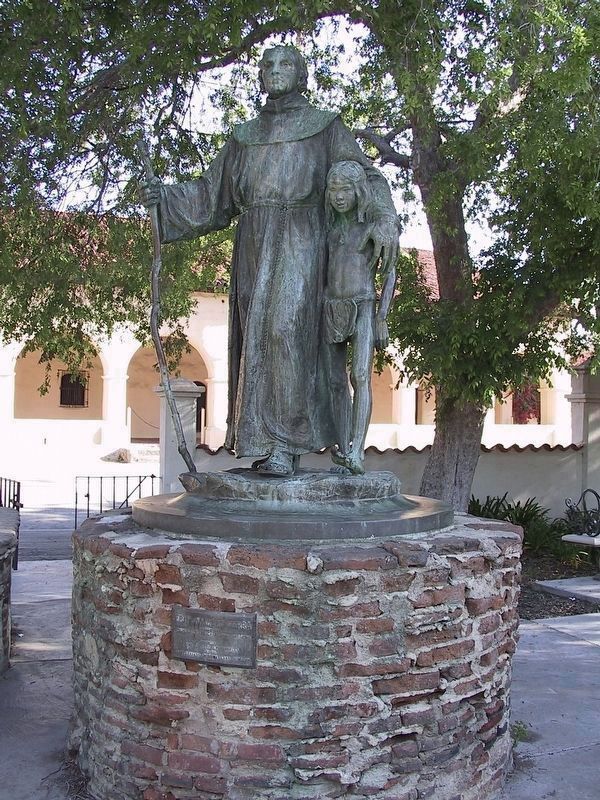 Fray Junpero Serra Statue image. Click for full size.