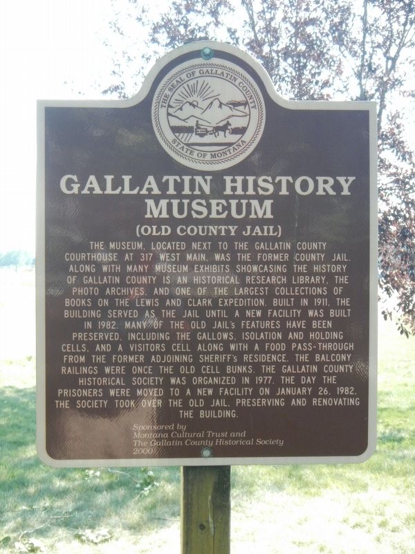 Gallatin History Museum Marker image. Click for full size.